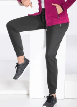 Freizeithose mit Reißverschluss-Taschen