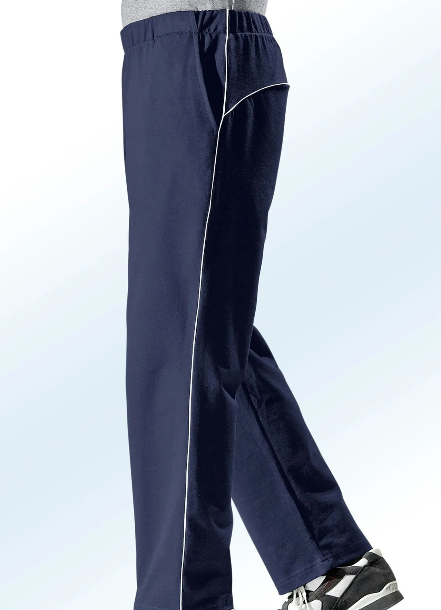 Freizeithose mit Zierpaspeln