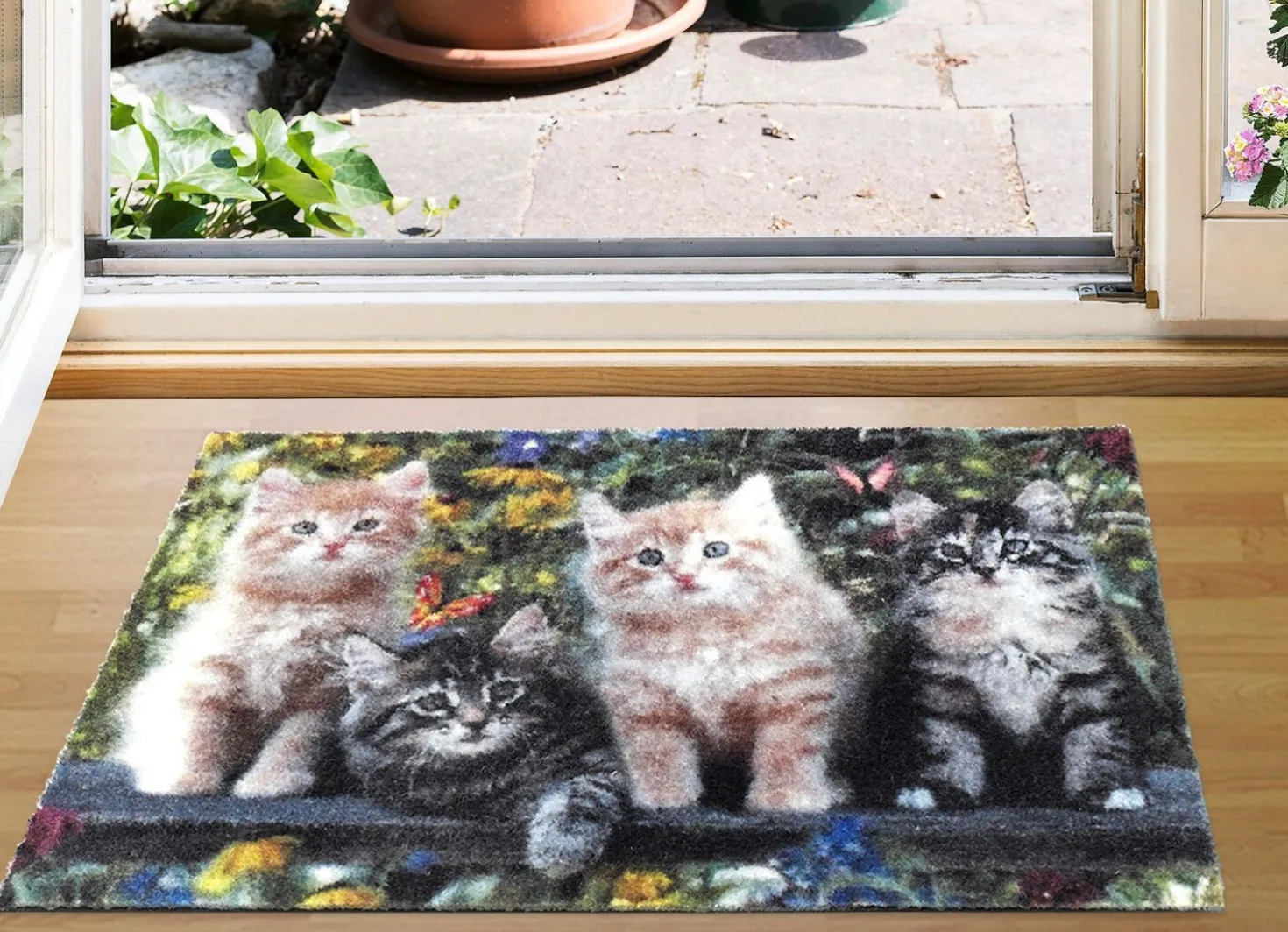 Fußmatte Katzenfreunde