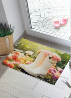 Fußmatte mit rutschhemmender Rückseite