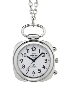 Funk-Anhängeruhr mit sprechender Zeitansage auf Knopfdruck