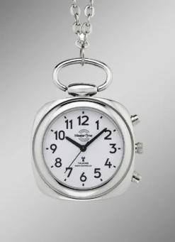 Funk-Anhängeruhr mit sprechender Zeitansage auf Knopfdruck