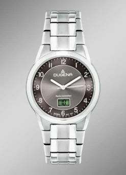 Funk-Herrenuhr mit Titangehäuse