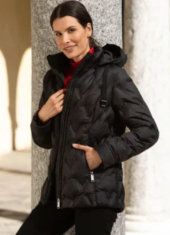 Funktionsjacke mit geklebten Kammern