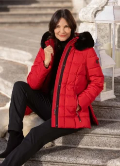 Funktionsjacke mit umschlagbaren Ärmeln