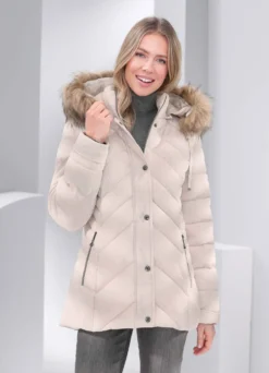 Funktionsjacke mit Umschlagärmeln