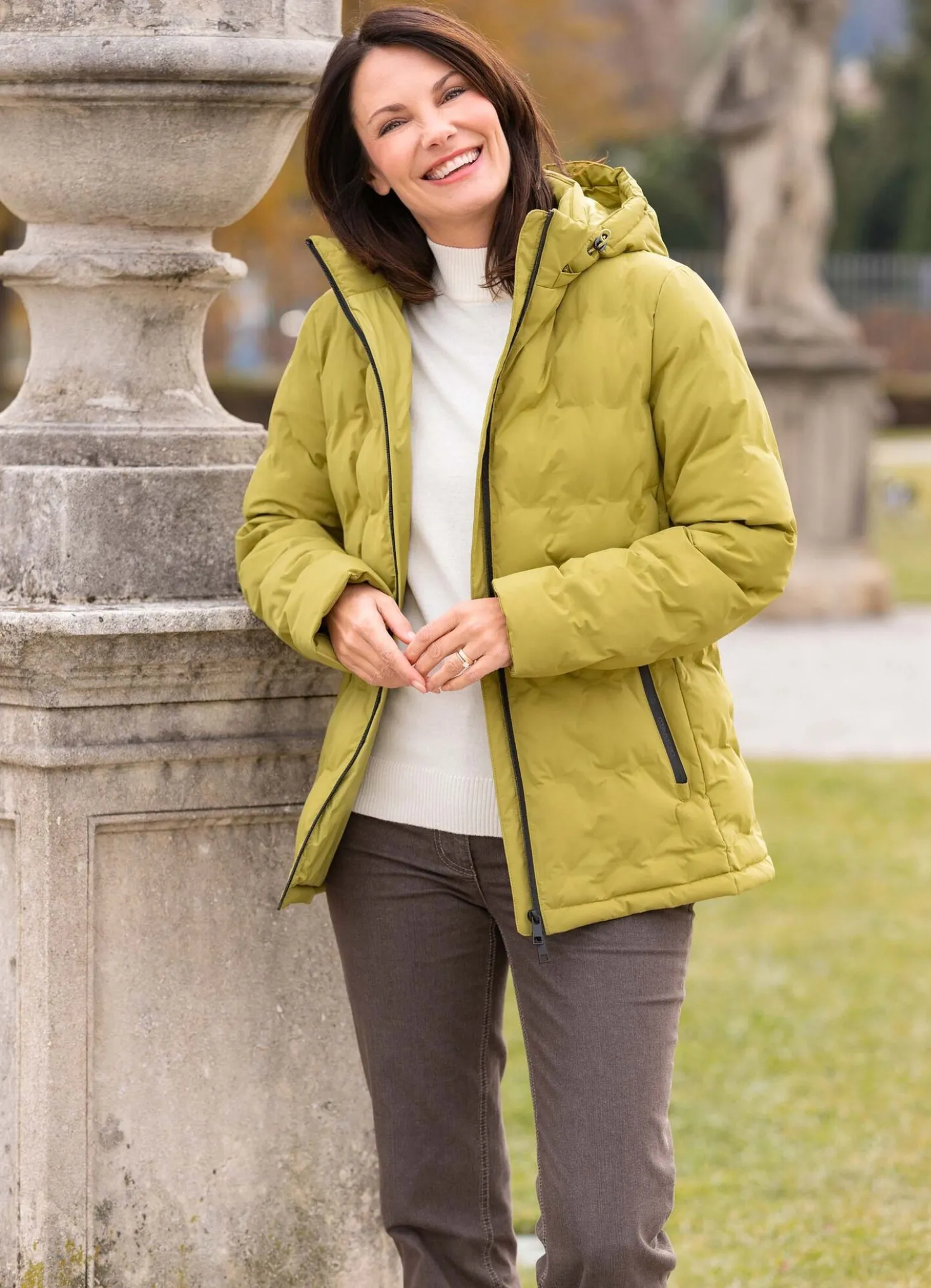 Funktionsjacke mit 2-Wege-Reißverschluss