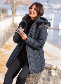Funktionsjacke mit 2-Wege-Reißverschluss
