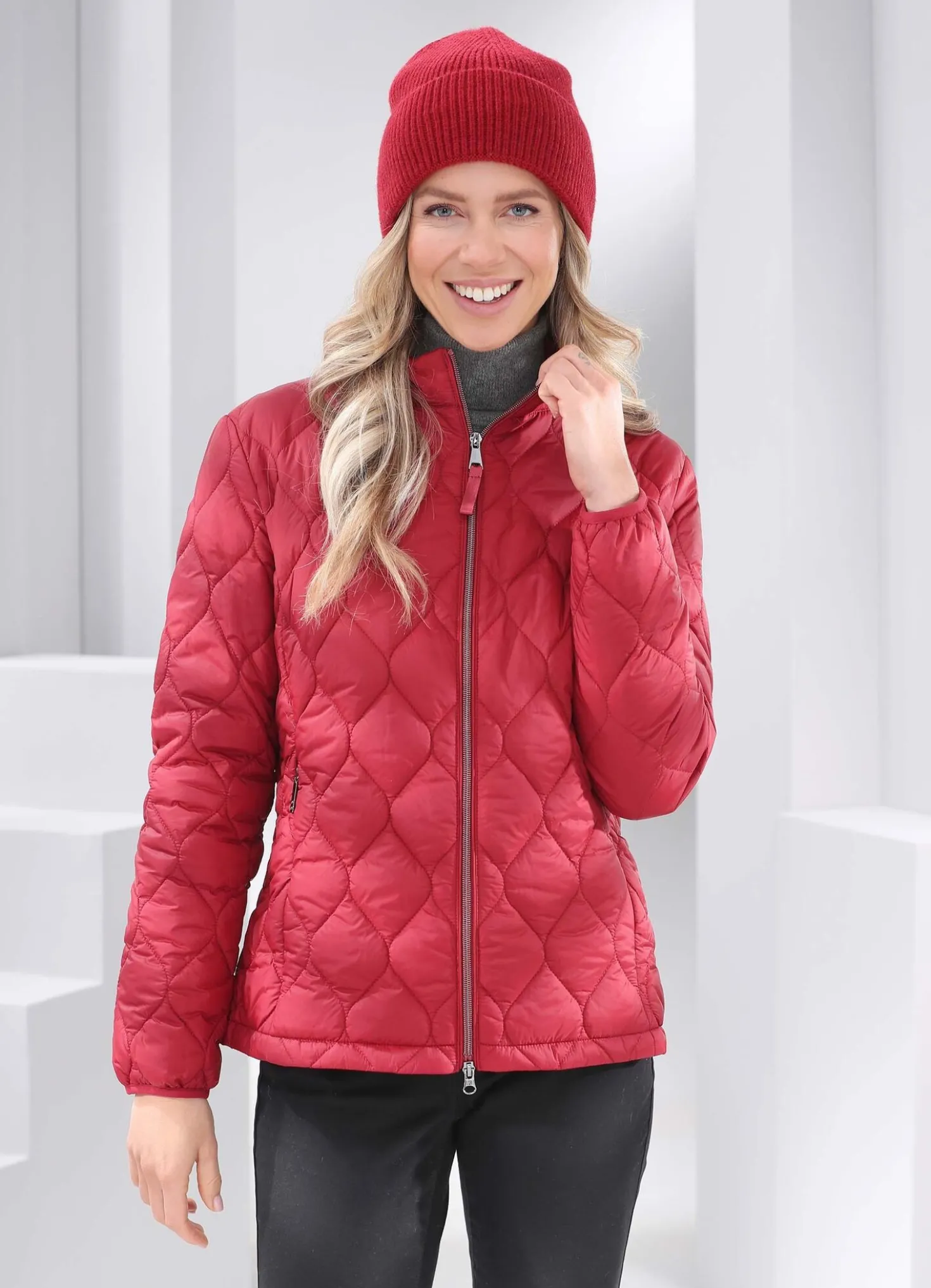 Funktionsjacke mit Zwiebelstepp