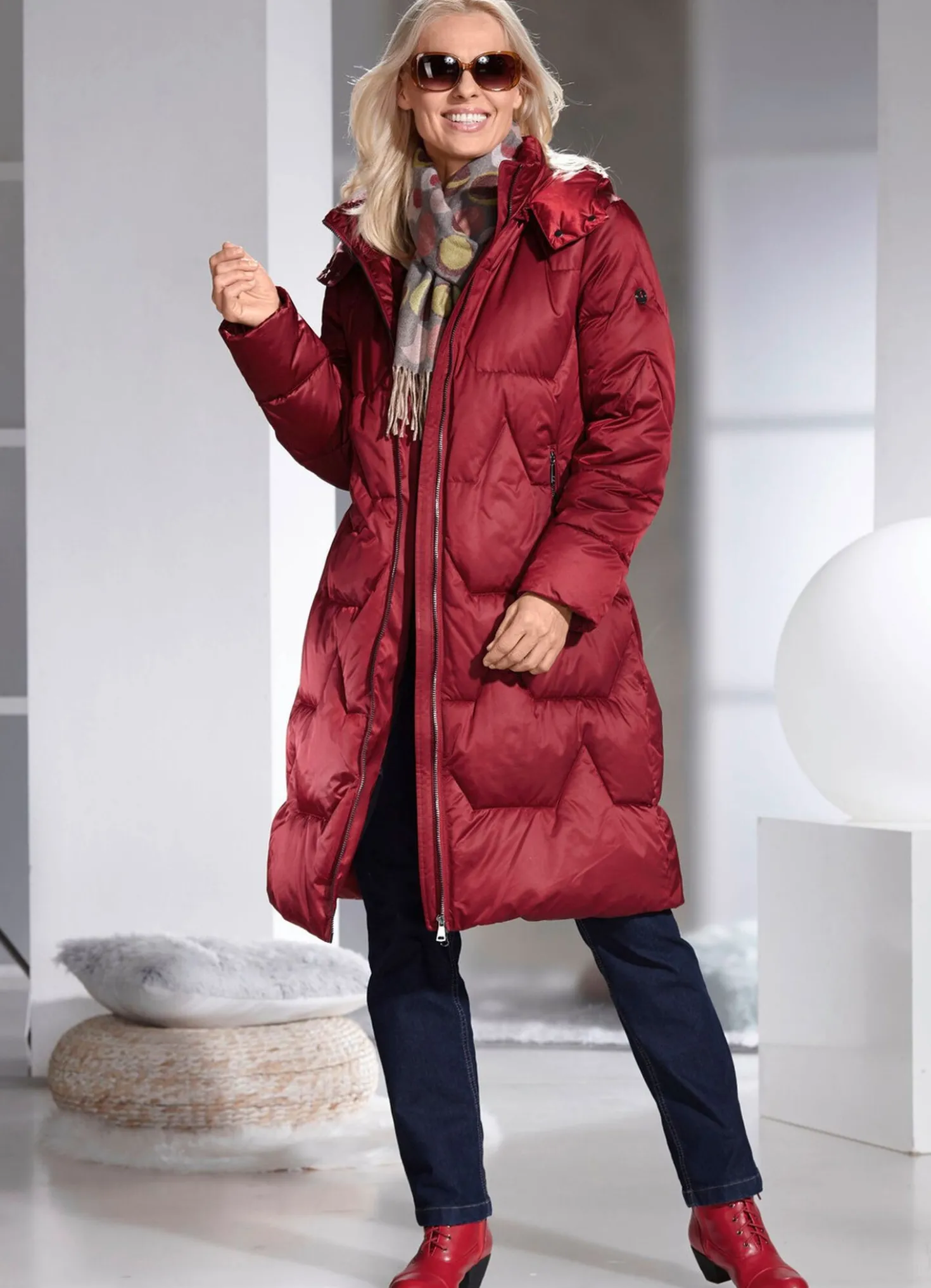 Funktionsmantel im Puffer-Style