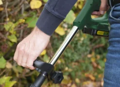 GardiRex Laubbläser mit Teleskopstiel