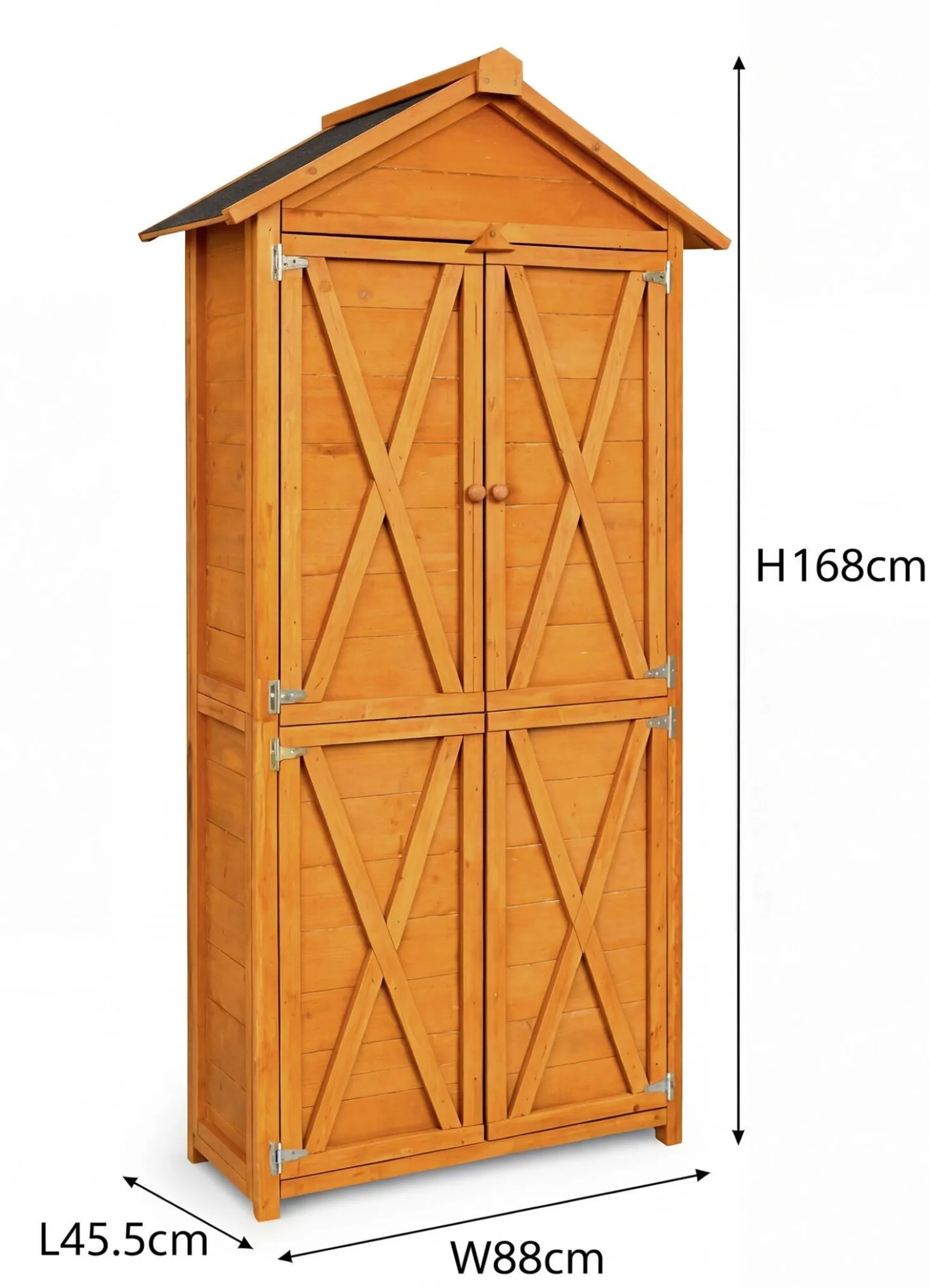 Gartenschrank aus Tannenholz