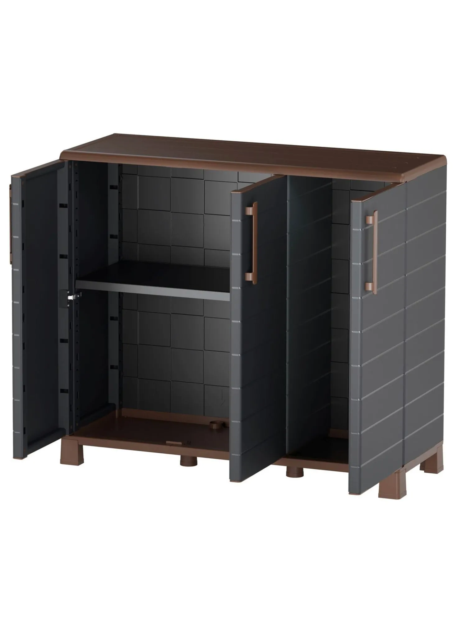 Gartenschrank „Portofino Night“, 3-türig