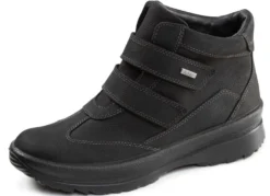 Gefütterte Damen-Boots, Winterschuhe, Weite H, mit Plüsch