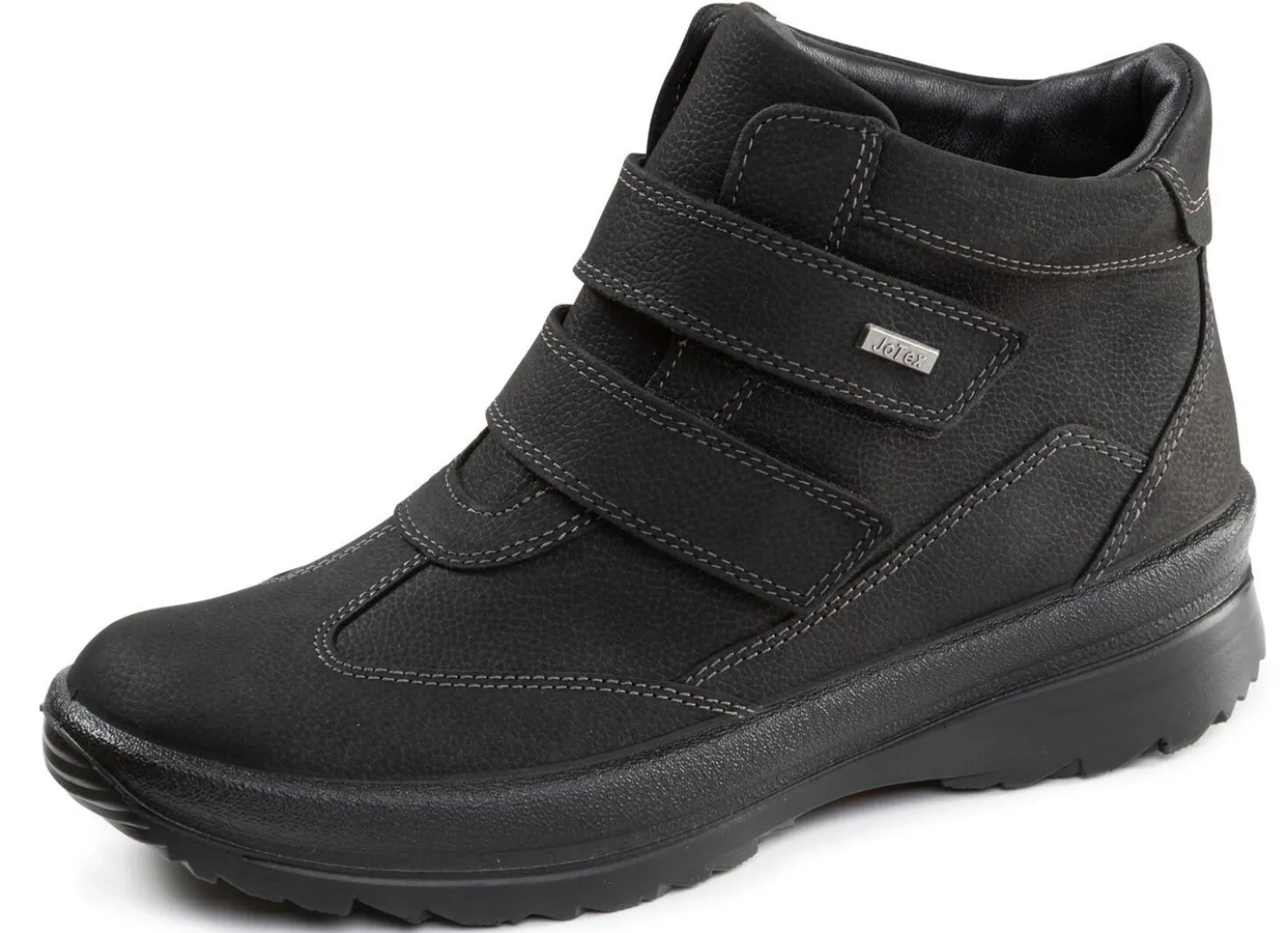 Gefütterte Damen-Boots, Winterschuhe, Weite H, mit Plüsch