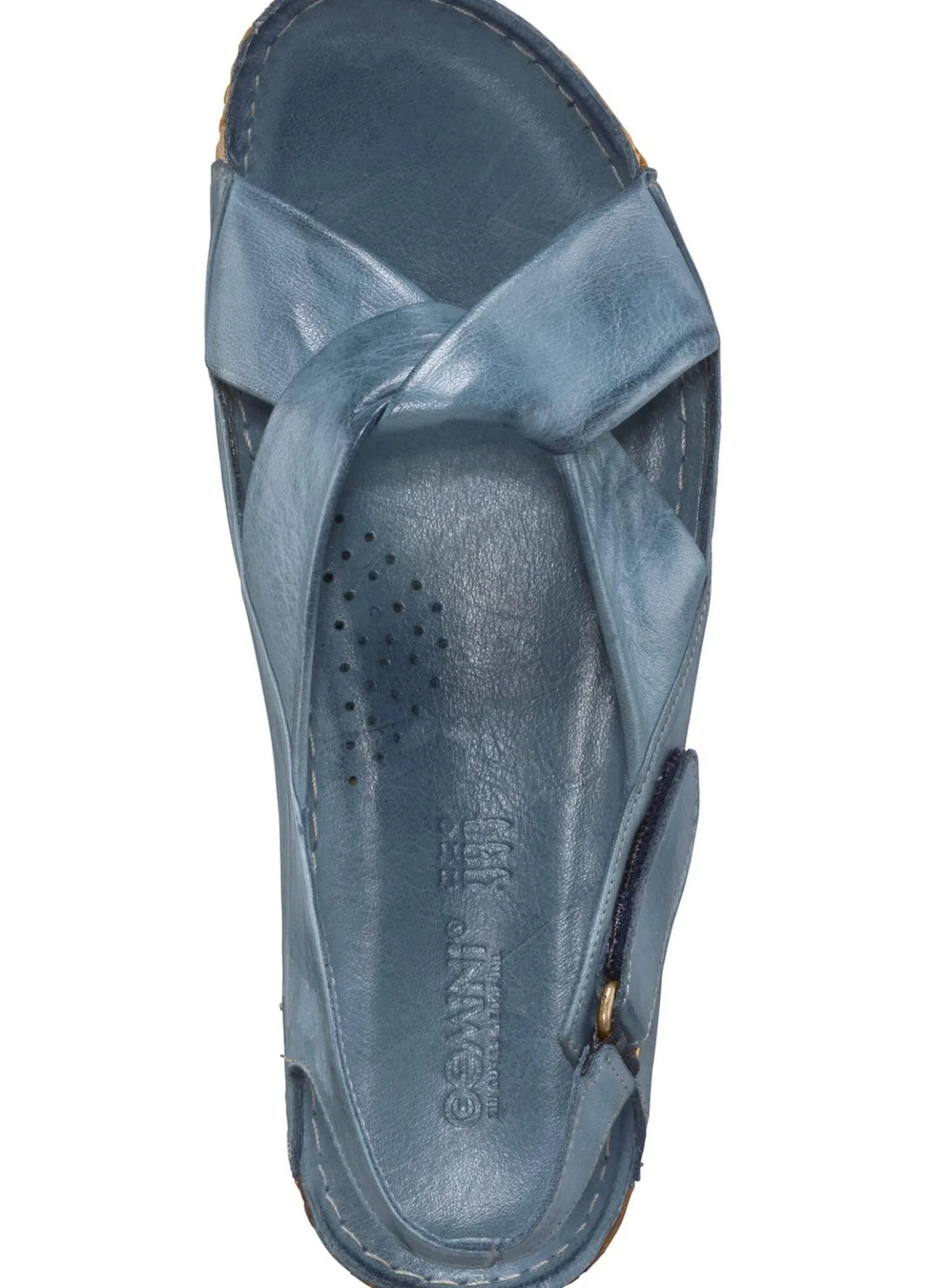 Gemini, bequeme Damen-Sandalen, Weite G, mit Gummizug