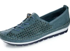 Gemini, bequeme Damen-Slipper, Weite G, mit herausnehmbarem Fußbett