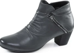 Gemini, elegante Damen-Stiefeletten, Weite G, mit herausnehmbarem Fußbett