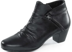 Gemini, elegante Damen-Stiefeletten, Weite G, mit herausnehmbarem Fußbett