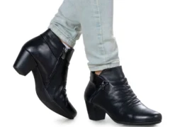 Gemini, elegante Damen-Stiefeletten, Weite G, mit herausnehmbarem Fußbett