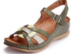 Gemini, klassische Damen-Sandalen, Weite G, mit Gummizug