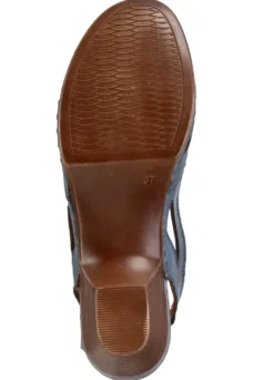 Gemini, klassische Damen-Sandaletten, Weite G, aus Leder