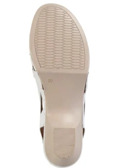 Gemini, klassische Damen-Sandaletten, Weite G, aus Leder