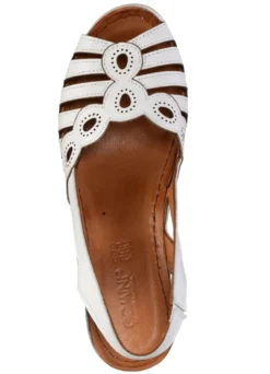 Gemini, klassische Damen-Sandaletten, Weite G, aus Leder