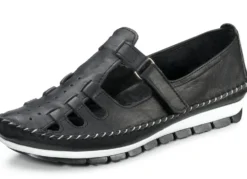Gemini, klassische Damen-Slipper, Weite G, mit herausnehmbarem Fußbett
