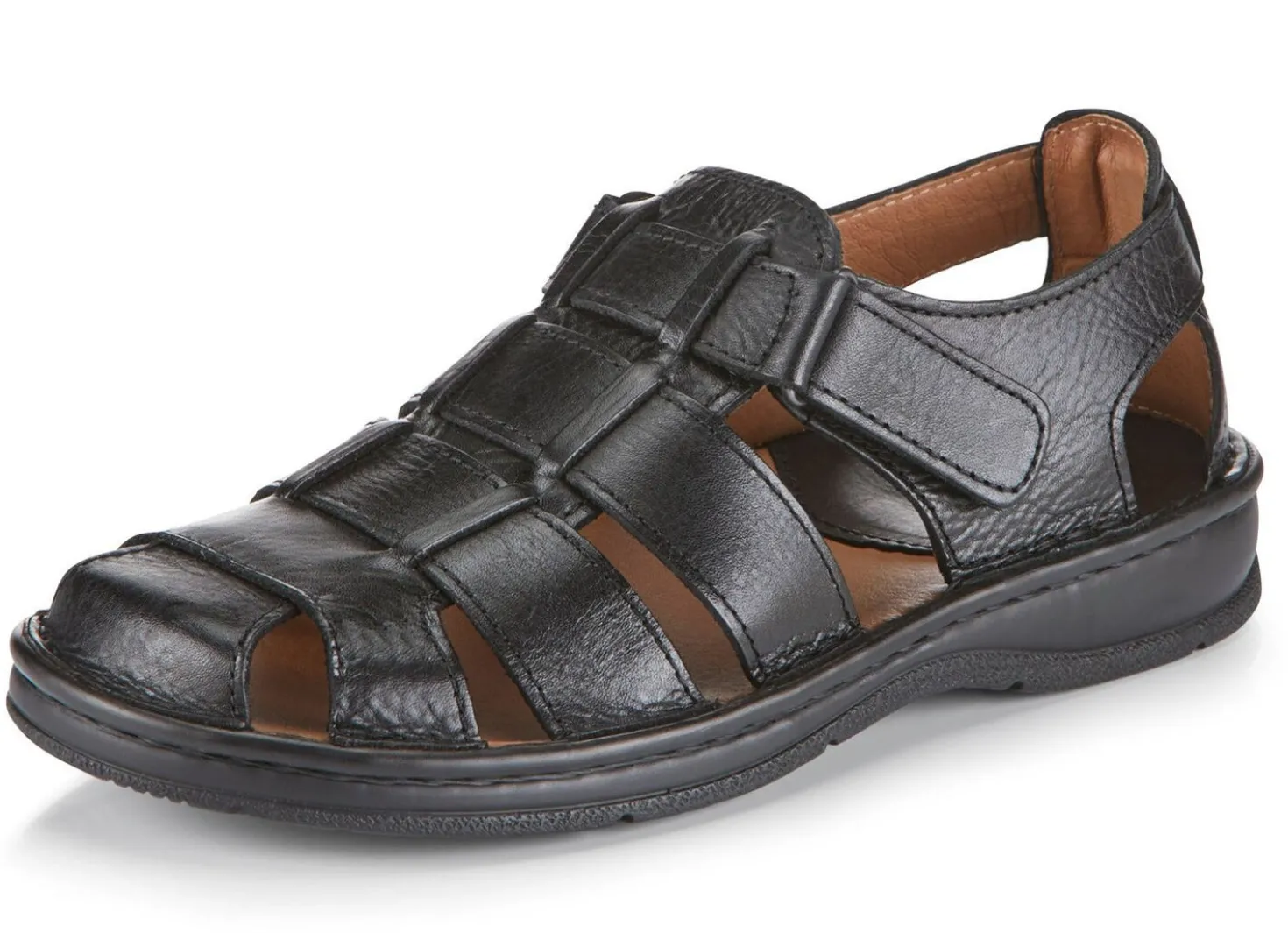 Gemini, klassische Herren-Sandalen, mit Klettverschluss