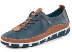 Gemini, leichte Damen-Schnürschuhe, Weite G, mit herausnehmbarem Fußbett
