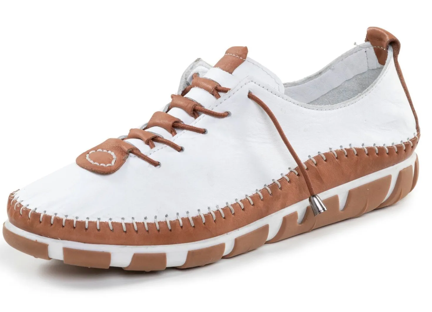Gemini, leichte Damen-Schnürschuhe, Weite G, mit herausnehmbarem Fußbett