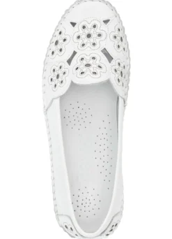 Gemini, leichte Damen-Slipper, Weite G, mit herausnehmbarem Fußbett