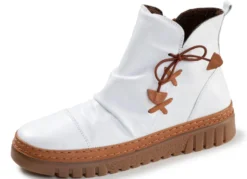 Gemini, modische Damen-Boots, Weite G, Winterschuhe, mit herausnehmbarem Fußbett
