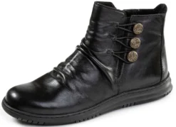 Gemini, modische Damen-Boots, Winterschuhe, Weite G, mite herausnehmbarem Fußbett