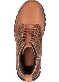Gemini, modische Damen-Stiefeletten, Winterschuhe, Weite G, mit herausnehmbarem Fußbett