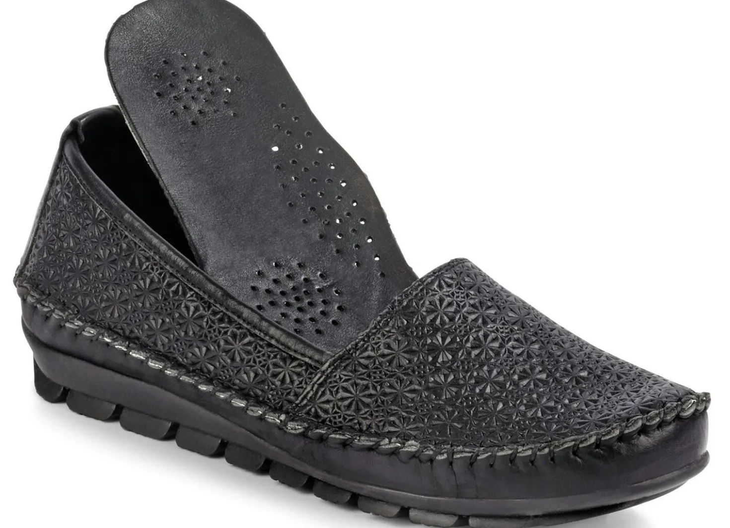 Gemini Mokassin-Slipper mit toller Prägung
