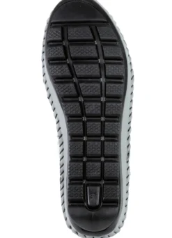 Gemini Mokassin-Stiefelette mit Knitter-Struktur