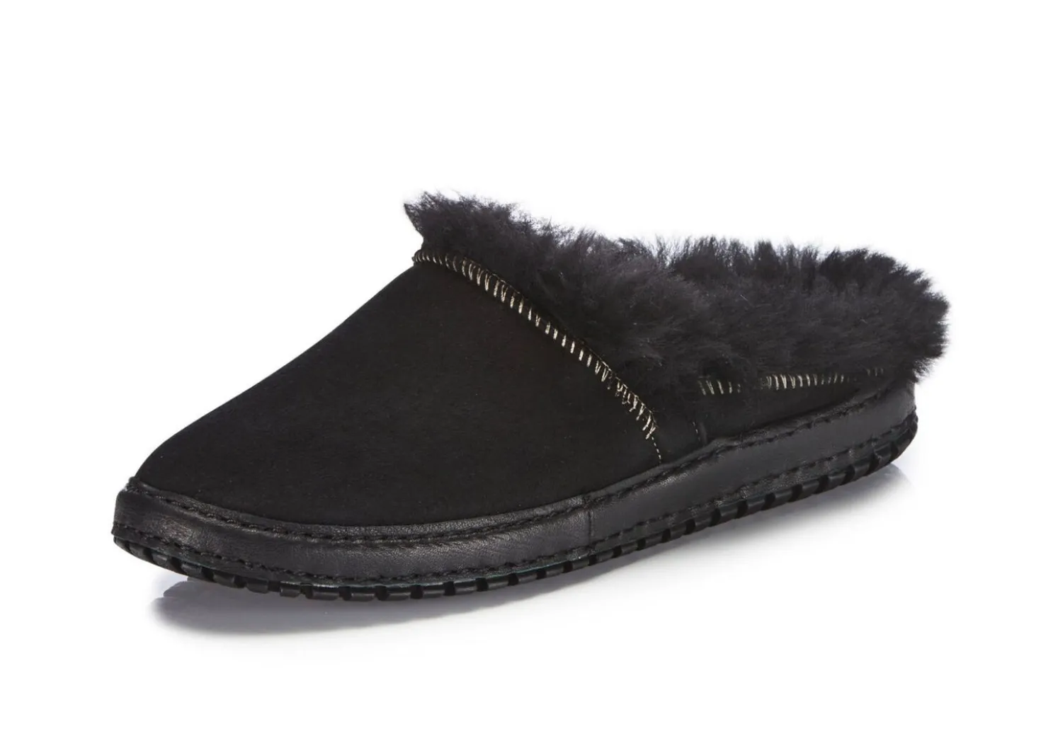 Gemini Pantoffel aus weichem, bestem Veloursleder