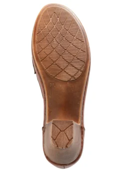 Gemini Pumps aus teilweise schattiertem Rind-Nappaleder
