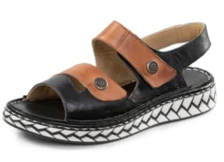 Gemini Sandale mit Metallschmuck