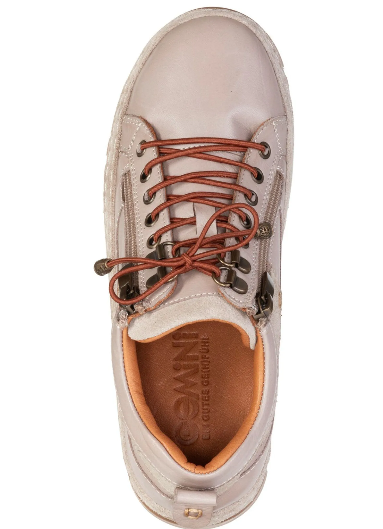 Gemini, schicke Damen-Schnürschuhe, Weite G, mit herausnehmbarem Fußbett