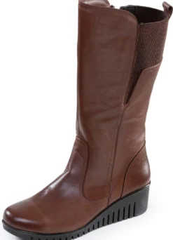 Gemini, schicke Damen-Stiefel, Weite G, mit herausnehmbarem Fußbett
