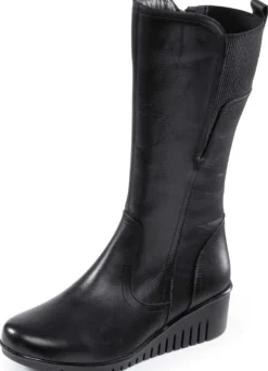 Gemini, schicke Damen-Stiefel, Weite G, mit herausnehmbarem Fußbett