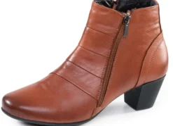 Gemini, schicke Damen-Stiefeletten, Weite G, mit herausnehmbarem Fußbett
