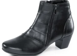 Gemini, schicke Damen-Stiefeletten, Weite G, mit herausnehmbarem Fußbett