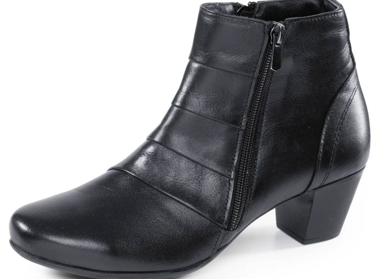 Gemini, schicke Damen-Stiefeletten, Weite G, mit herausnehmbarem Fußbett