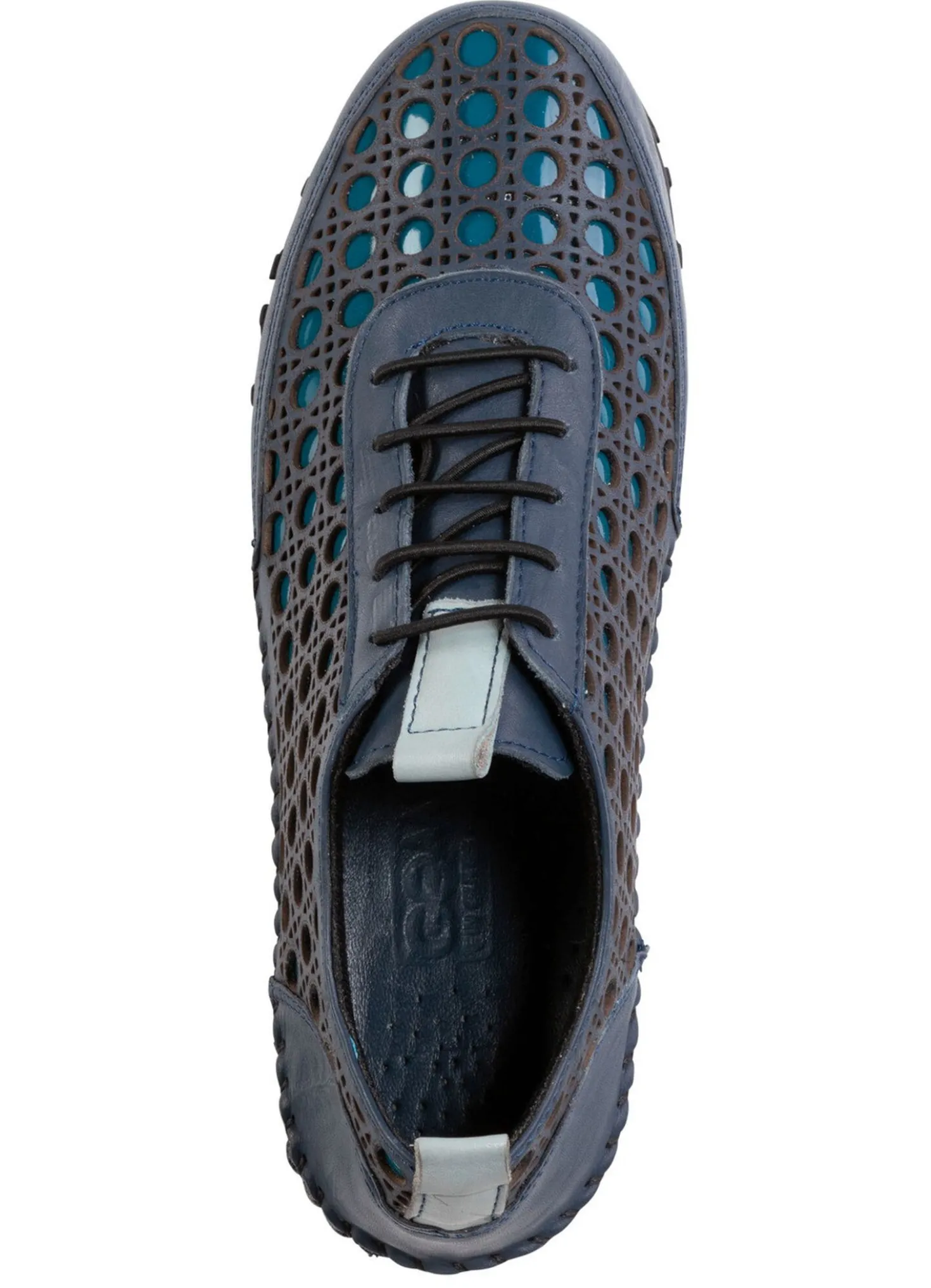 Gemini Schnürschuh aus gelochtem Nappaleder