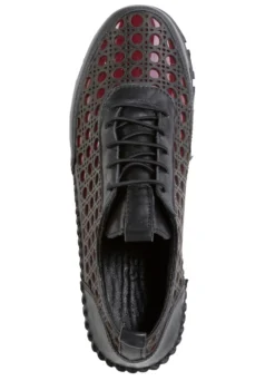 Gemini Schnürschuh aus gelochtem Nappaleder
