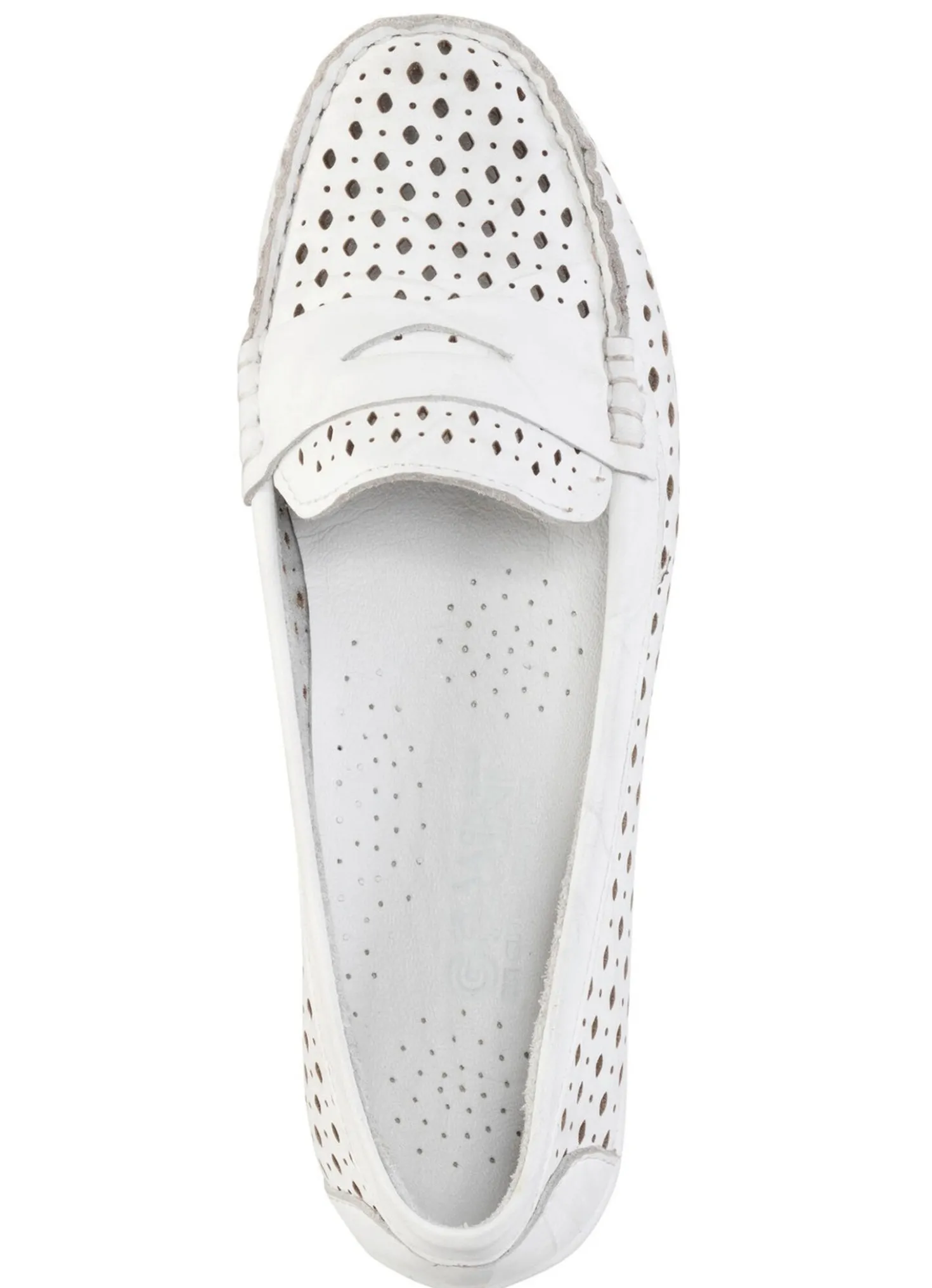 Gemini Slipper aus Nappaleder mit Lederspange